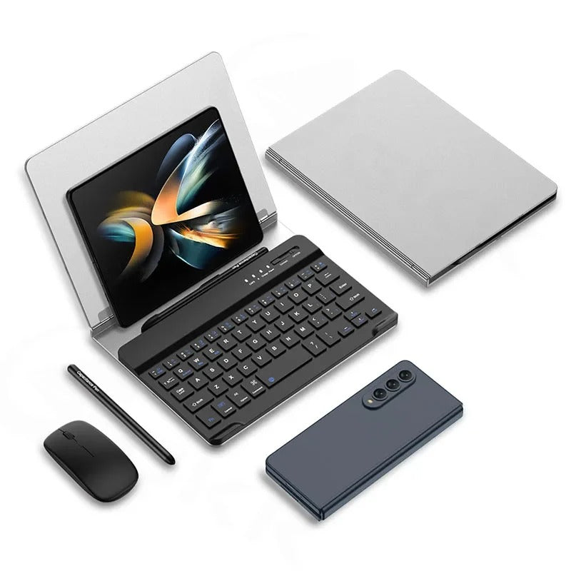KeyMag® - Bluetooth Magnetic Keyboard with Metal Bracket for Galaxy Z Fold Series