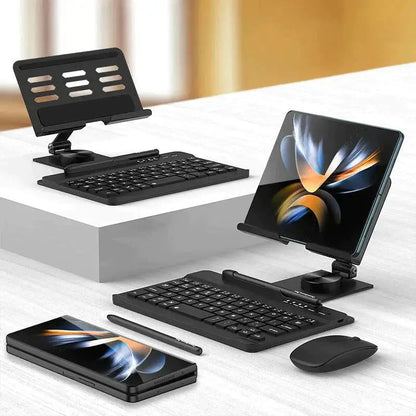 Desk Stand and Bluetooth Keyboard Combo for Z Fold Series