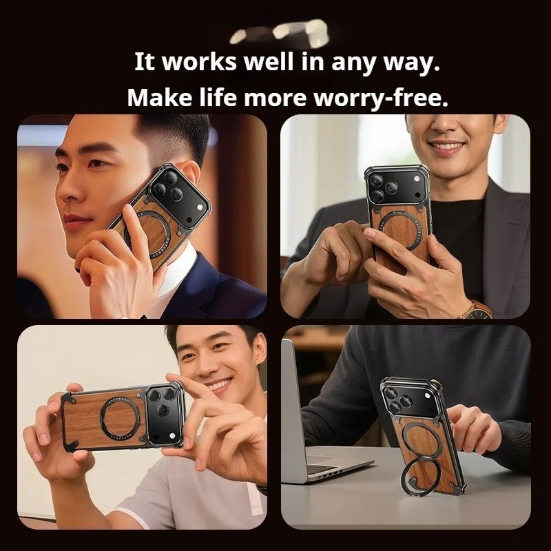 SKLTN® Woodsire for iPhones