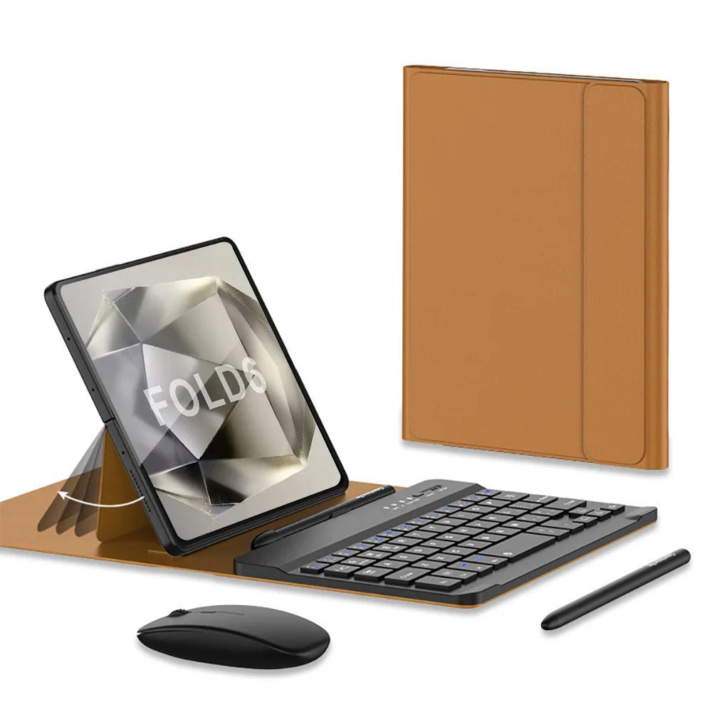 Keyboard Case with Stylus and Stand For Galaxy Z Fold Series