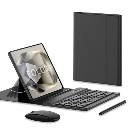 Keyboard Case with Stylus and Stand For Galaxy Z Fold Series